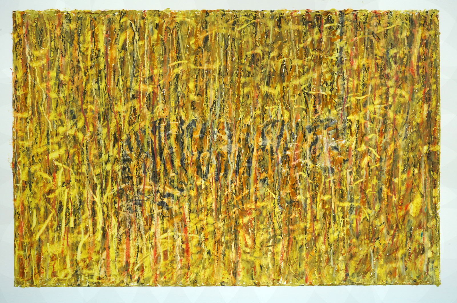 Versteckspiel 2, Ölpastellkreide auf Papier, ca. 28cm x 42cm