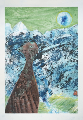 O.T., 29.7cm x 21cm, Collage/Mischtechnik auf Papier