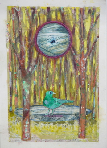 O.T., Collage/Mischtechnik, 29.7cm x 21cm