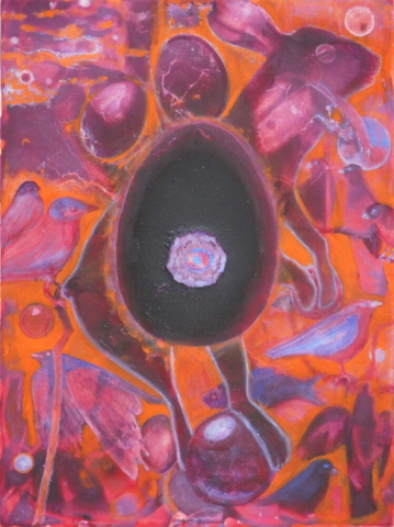 O.T., 40cm x 30cm, Ölfarbe auf Leinwand
