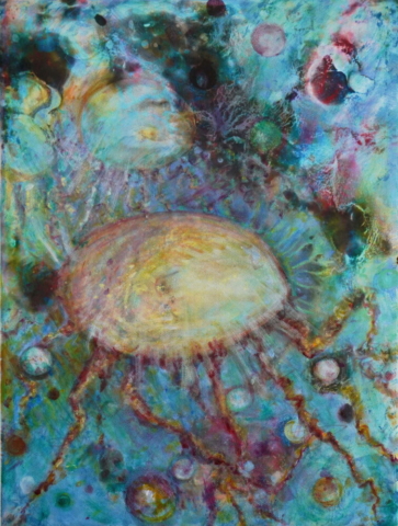 O.T., 40cm x 30cm, Öl auf Leinwand