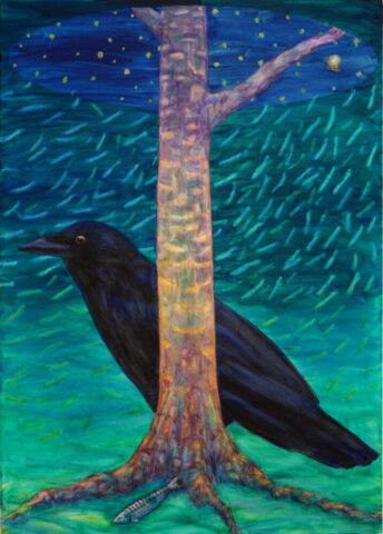 O.T., 140cm x 100cm, Ölfarbe auf Leinwand