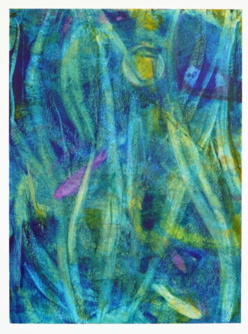 O.T., 30cm x 22cm, Ölfarbe auf Papier