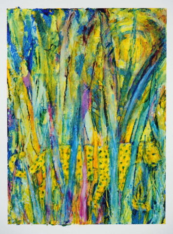 O.T., 30cm x 22cm, Ölfarbe auf Papier
