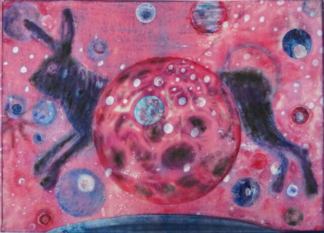 O.T., 20.5cm x 28cm, Mischtechnik, Collage auf Papier