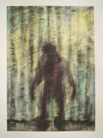 Theater 8, 30cm x 21cm, Wasserfarbe und Graphit auf Papier