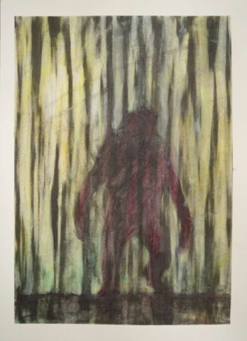 Theater 9, 30cm x 21cm, Wasserfarbe und Graphit auf Papier